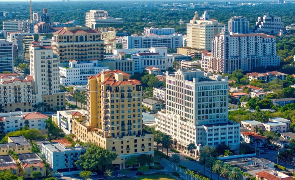 New construction accounted for $45 million of Coral Gables’ $1.33 billion increase. (Photo: Robin and Robert Burr, Great Gables Guide)