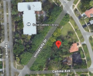 A new dog park is planned across the street from the Coral Gables Branch Library.