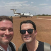 Burglary at home of Coral Gables couple killed in Kenya crash leads to wider crime probe Henry Parra, left, and Adam Hlavaty take a selfie on an airfield in Kenya, with a small propeller aircraft on the runway behind them.