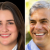 Whiting takes cash lead as Menendez spends $36,970 in a week Side-by-side headshots of Coral Gables City Commission candidates Dominique “Nikki” Whiting, left, and Nestor Menendez, right, featured in a report on campaign fundraising and spending.
