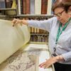 Gladys Gómez-Rossié, Cuban Heritage Collection pioneer, retires after 59 years at UM Gladys Gómez-Rossié looks through archival maps in the Cuban Heritage Collection. (Photo: Joshua Prezant/University of Miami)